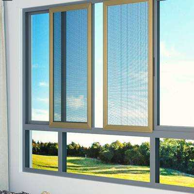 金刚网纱窗防蚊虫隐形苏州上门定制平开两推三节可拆卸纱门窗透o