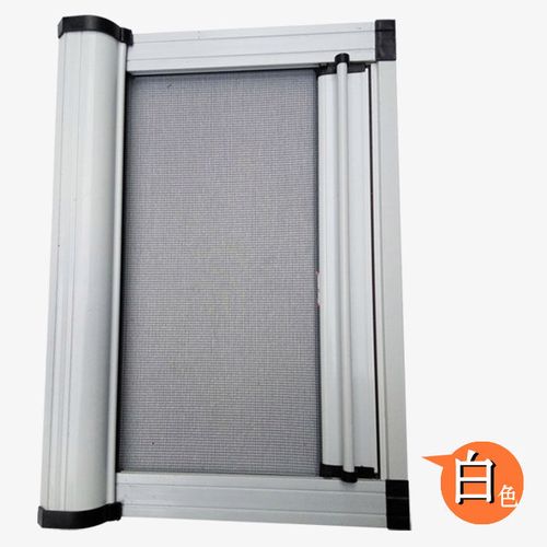 定制隐形纱窗 推拉磁性卷筒式防蚊纱窗，打造清爽无蚊居家环境